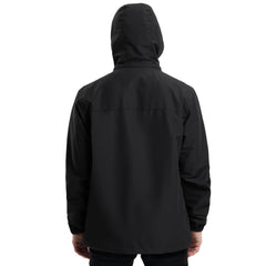 Waterproof Breathable Rain Jacket with Adjustable Hood - Lightweight All-Season Protection