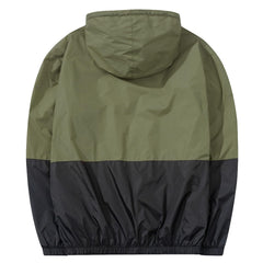 Lightweight Windbreaker Jacket with Hood - Waterproof Protection for Outdoor Activities