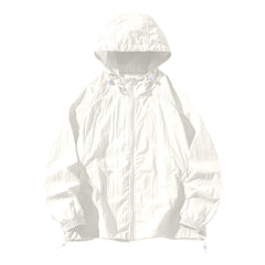 UPF 50+ Sun Protection Hoodie - Quick-Dry Ventilated Layer for High-UV Trails