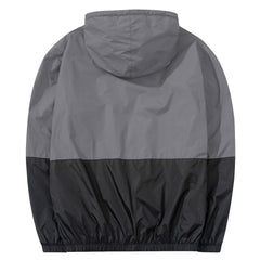 Lightweight Windbreaker Jacket with Hood - Waterproof Protection for Outdoor Activities