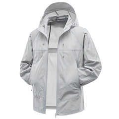 UPF 50+ Quick-Dry Sun Hoodie - Ventilated Protection for High-Intensity Trails