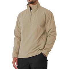 Lightweight Quarter-Zip Performance Layer - Golf & Trail-Ready Wind Shell