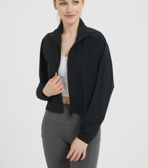 UPF 50+ Cropped Performance Shell - Ventilated Sun Defense for Technical Trails