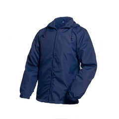 Water-Resistant Windbreaker Jacket with Removable Hood - Lightweight Trail Shell