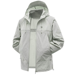 UPF 50+ Quick-Dry Sun Hoodie - Ventilated Protection for High-Intensity Trails