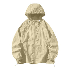 UPF 50+ Sun Protection Hoodie - Quick-Dry Ventilated Layer for High-UV Trails