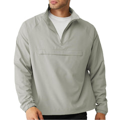 Lightweight Quarter-Zip Windbreaker Pullover - Ventilated Layer for Golf & Trail Sports