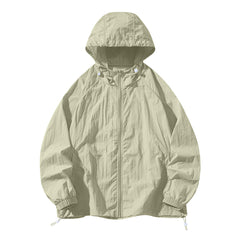 UPF 50+ Sun Protection Hoodie - Quick-Dry Ventilated Layer for High-UV Trails