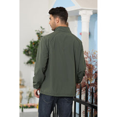 Lightweight Quarter-Zip Windbreaker Pullover - Ventilated Layer for Golf & Trail Sports