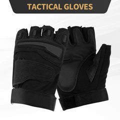 Tactical Fingerless Gloves - Impact Protection for Technical Terrain