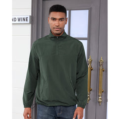Lightweight Quarter-Zip Performance Layer - Golf & Trail-Ready Wind Shell