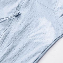 UPF 50+ Quick-Dry Sun Hoodie - Ventilated Protection for High-Intensity Trails