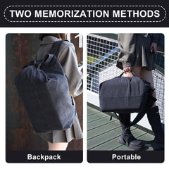 55L Expedition-Grade Duffel - Heavy-Duty Canvas Load Hauler for Wilderness Trekking