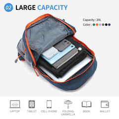 16L Ultralight Packable Daypack – Weather-Ready Hiking Backpack for Fast & Light Missions