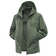 UPF 50+ Quick-Dry Sun Hoodie - Ventilated Protection for High-Intensity Trails