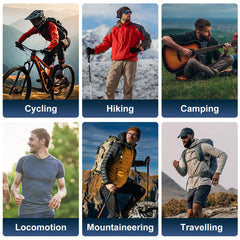 Waterproof Breathable Rain Jacket with Adjustable Hood - Lightweight All-Season Protection