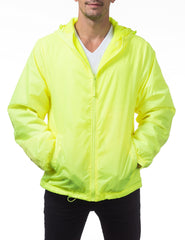 Fleece-Lined Windbreaker Jacket - Weather-Ready Shell with Thermal Comfort