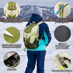 20L Ultralight Weather-Ready Daypack - Packable Hiking Backpack for Trail & Travel