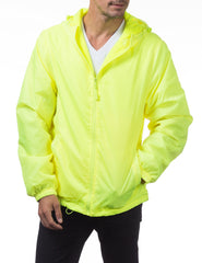 Fleece-Lined Windbreaker Jacket - Weather-Ready Shell with Thermal Comfort