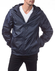 Fleece-Lined Windbreaker Jacket - Weather-Ready Shell with Thermal Comfort