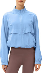 Windproof Sun Protection Jacket - Lightweight Performance Shell for High-Output Activities