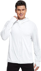 UPF 50+ Sun Protection Hoodie - Quick-Dry Layer for High-UV Exposure