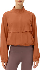 Windproof Sun Protection Jacket - Lightweight Performance Shell for High-Output Activities