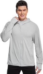 UPF 50+ Sun Protection Hoodie - Quick-Dry Layer for High-UV Exposure