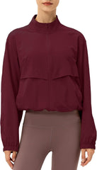 Windproof Sun Protection Jacket - Lightweight Performance Shell for High-Output Activities