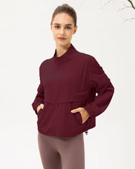 Windproof Sun Protection Jacket - Lightweight Performance Shell for High-Output Activities