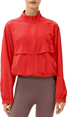 Windproof Sun Protection Jacket - Lightweight Performance Shell for High-Output Activities