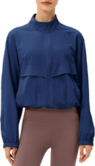 Windproof Sun Protection Jacket - Lightweight Performance Shell for High-Output Activities