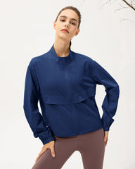 Windproof Sun Protection Jacket - Lightweight Performance Shell for High-Output Activities