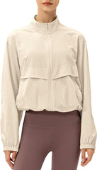 Windproof Sun Protection Jacket - Lightweight Performance Shell for High-Output Activities