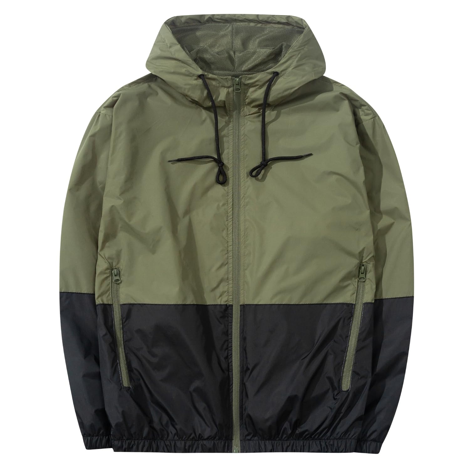 Lightweight Windbreaker Jacket with Hood - Waterproof Protection for Outdoor Activities