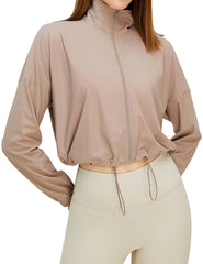 UPF 50+ Cropped Performance Layer - Ventilated Sun Defense for Technical Terrain