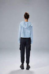 Water-Repellent Cycling Jacket with UPF Protection - Ventilated Wind Shell for High-Exposure Rides
