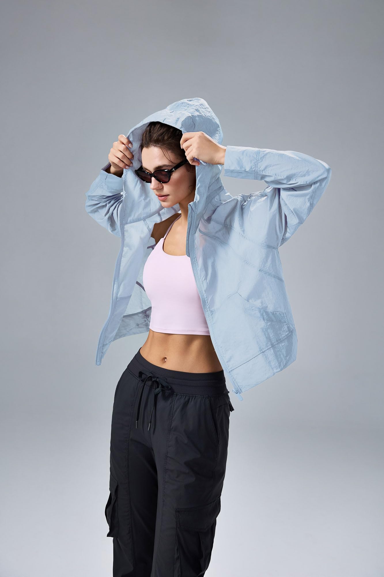 Water-Repellent Cycling Jacket with UPF Protection - Ventilated Wind Shell for High-Exposure Rides