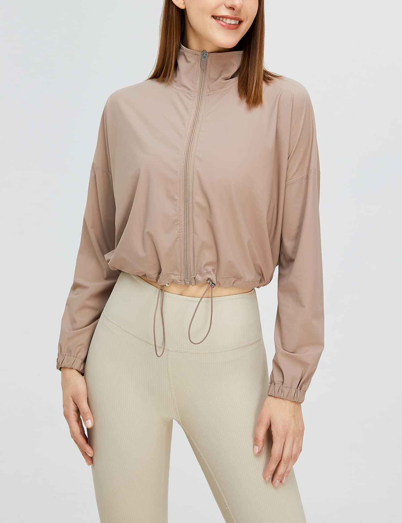 UPF 50+ Cropped Performance Layer - Ventilated Sun Defense for Technical Terrain
