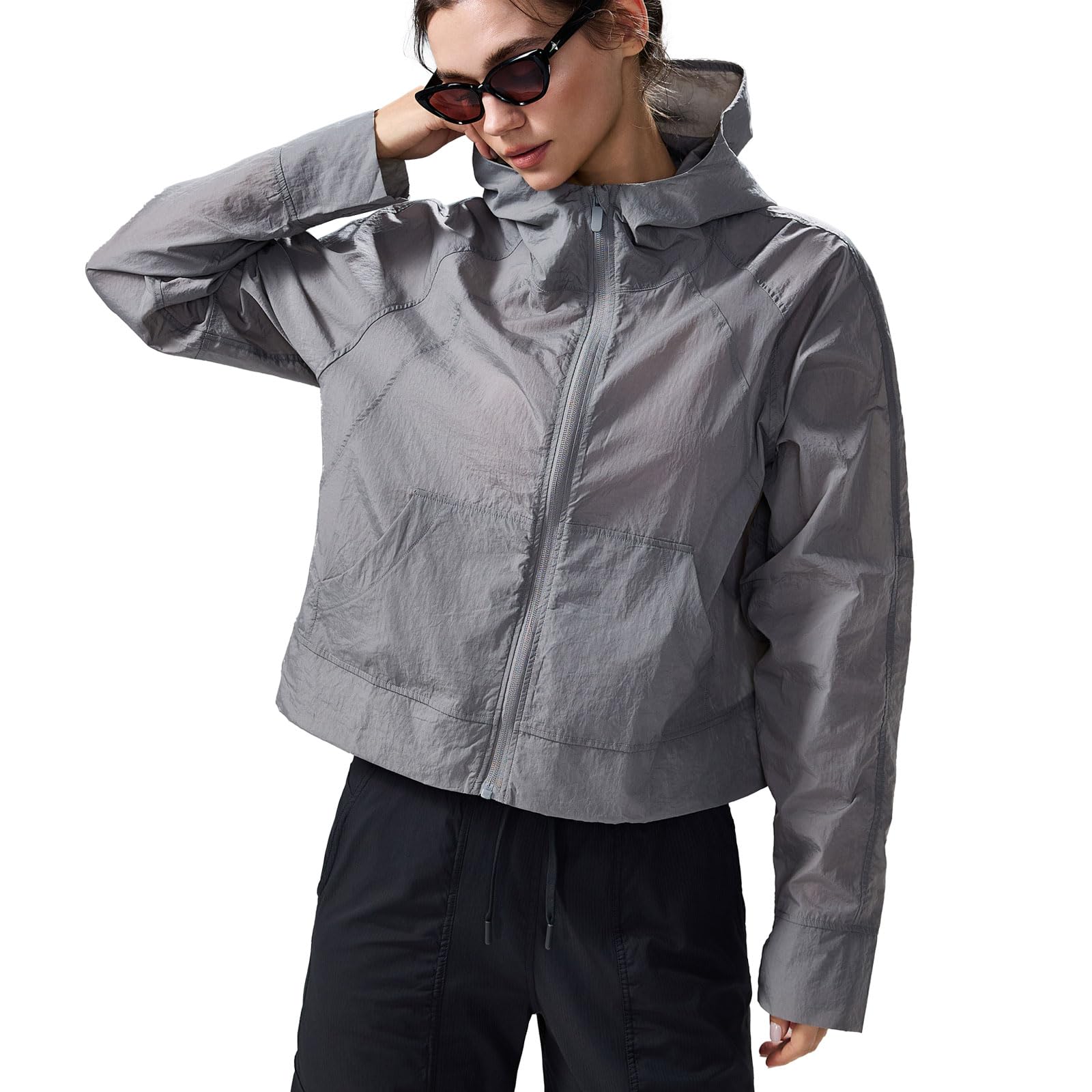 Water-Repellent Cycling Jacket with UPF Protection - Ventilated Wind Shell for High-Exposure Rides
