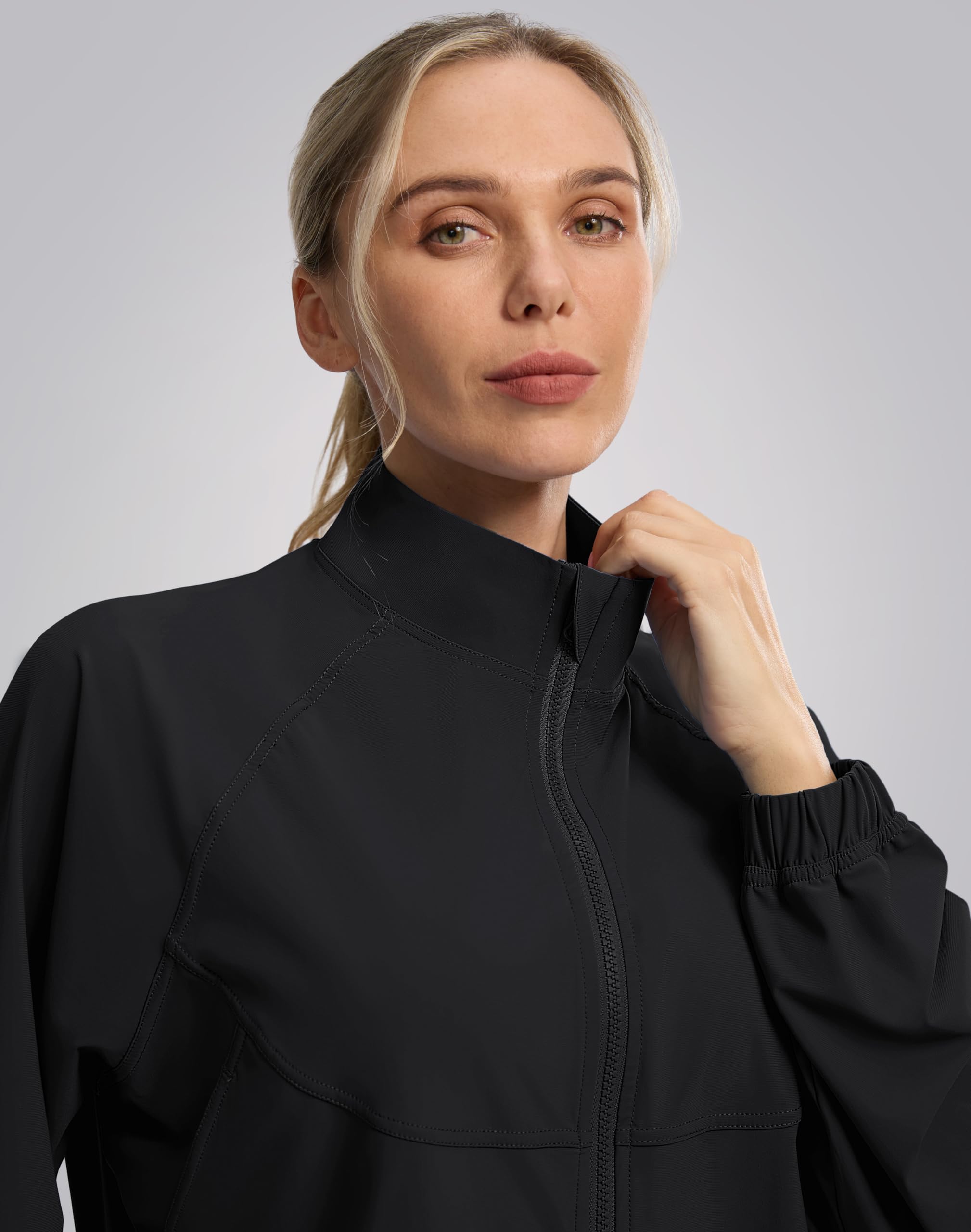 UPF 50+ Cropped Performance Shell - Ventilated Sun Defense for Technical Terrain