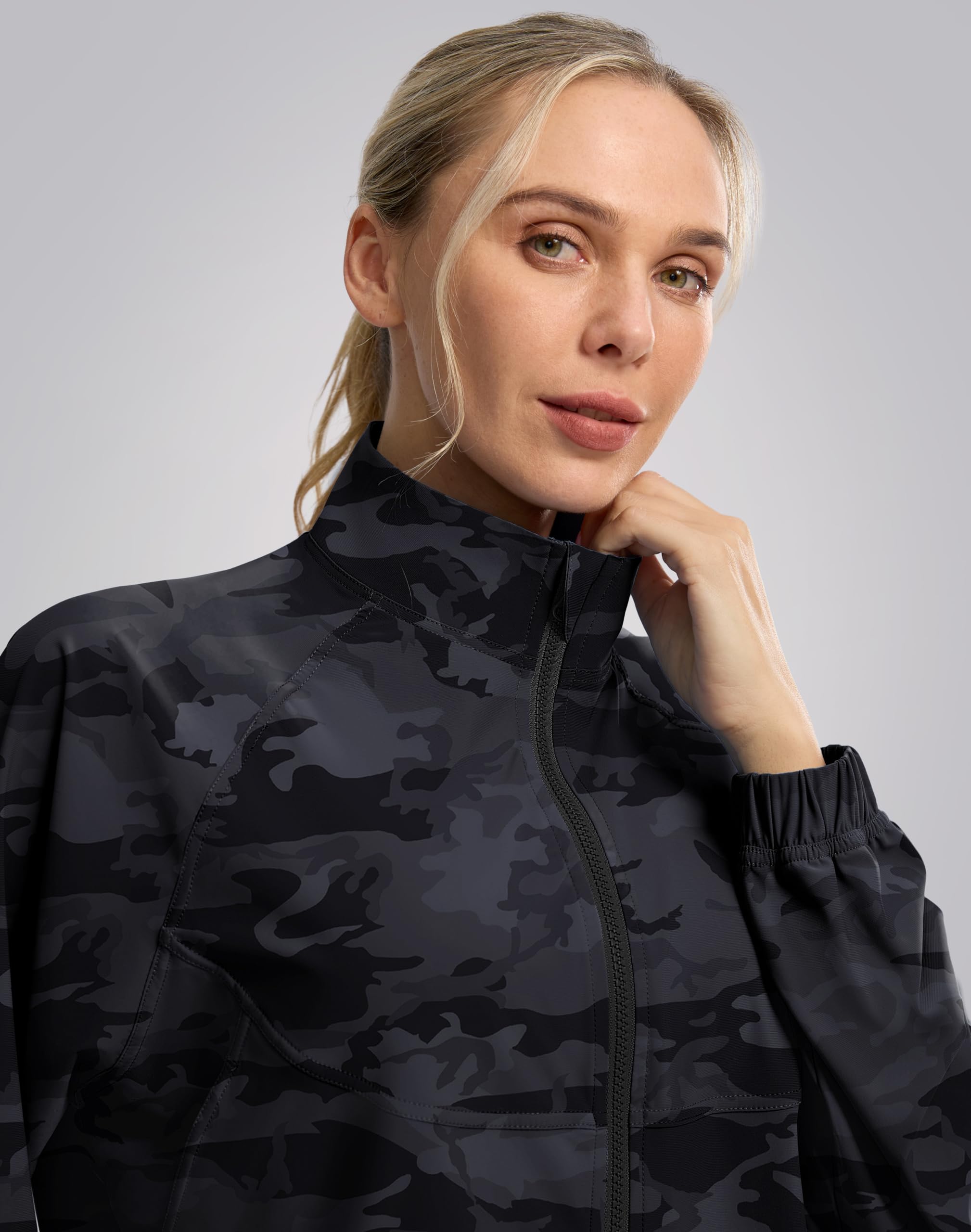 UPF 50+ Cropped Performance Shell - Ventilated Sun Defense for Technical Terrain