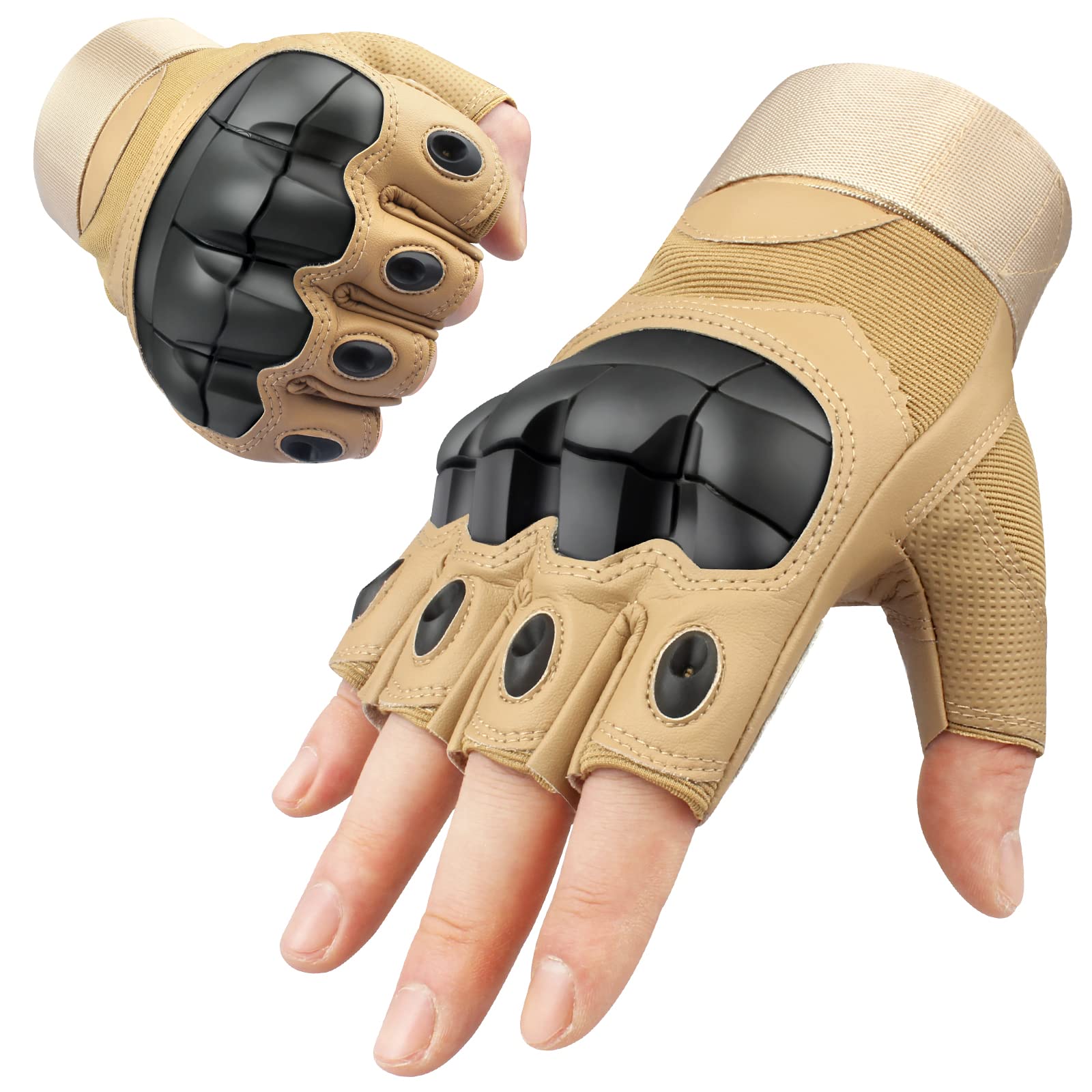 Mountain Climbing Gloves - Rock Grip & Impact Protection