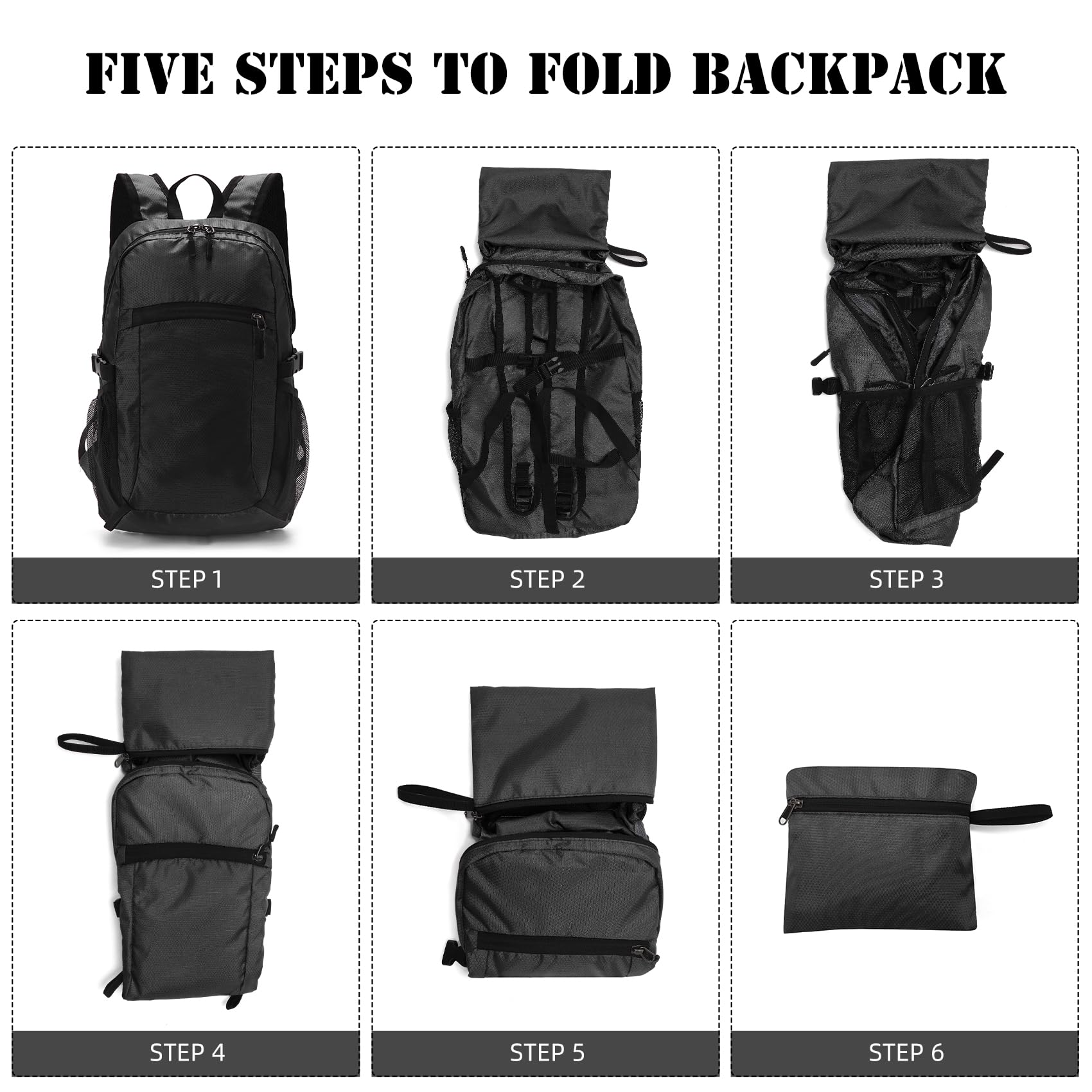 15L Ultralight Technical Daypack - Weather-Resistant Packable for Fast & Light Hikes