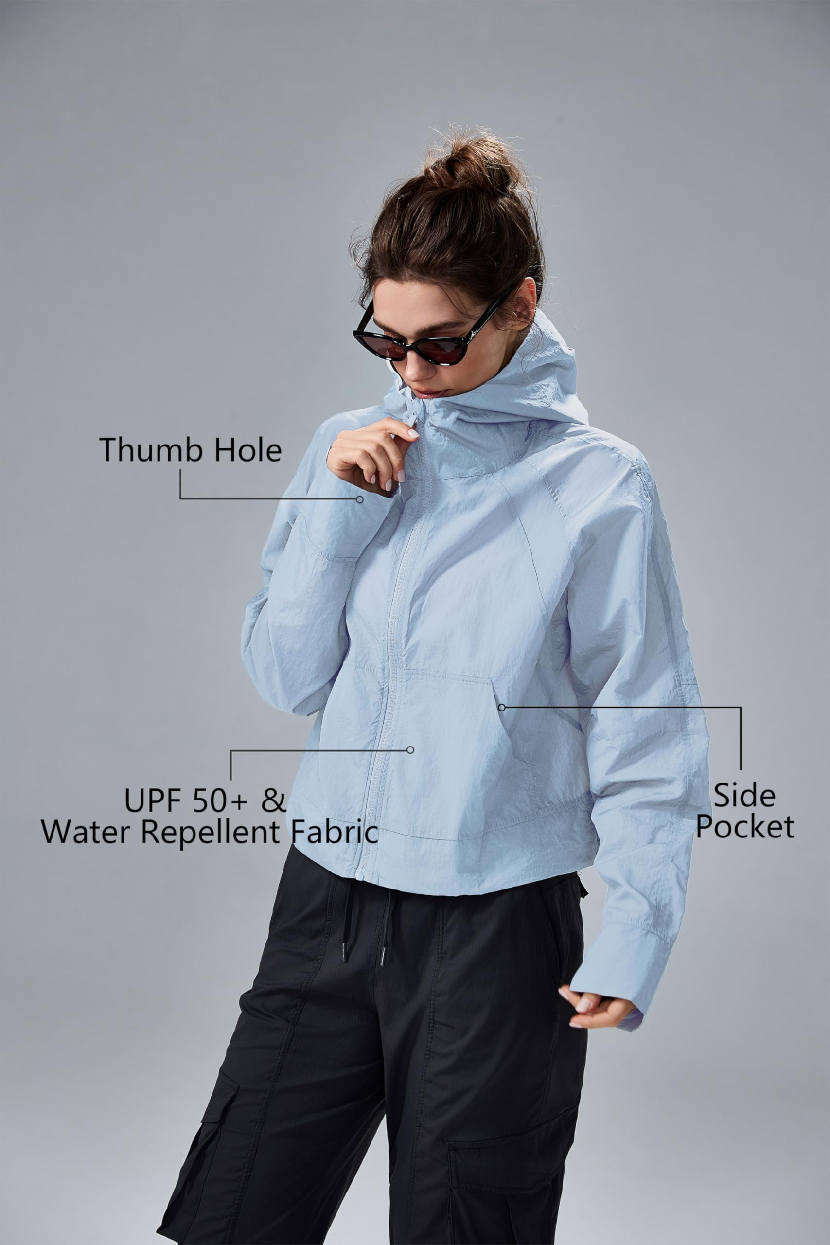 Water-Repellent Cycling Jacket with UPF Protection - Ventilated Wind Shell for High-Exposure Rides