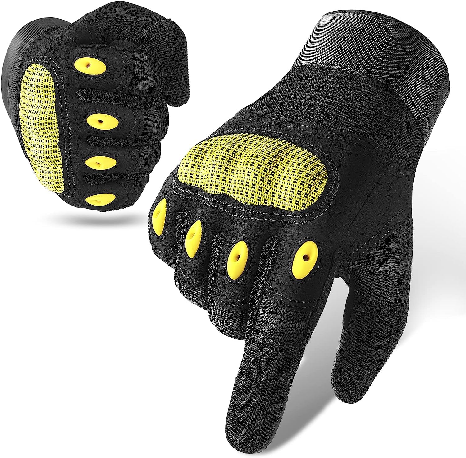 Mountain Climbing Gloves - Rock Grip & Knuckle Protection