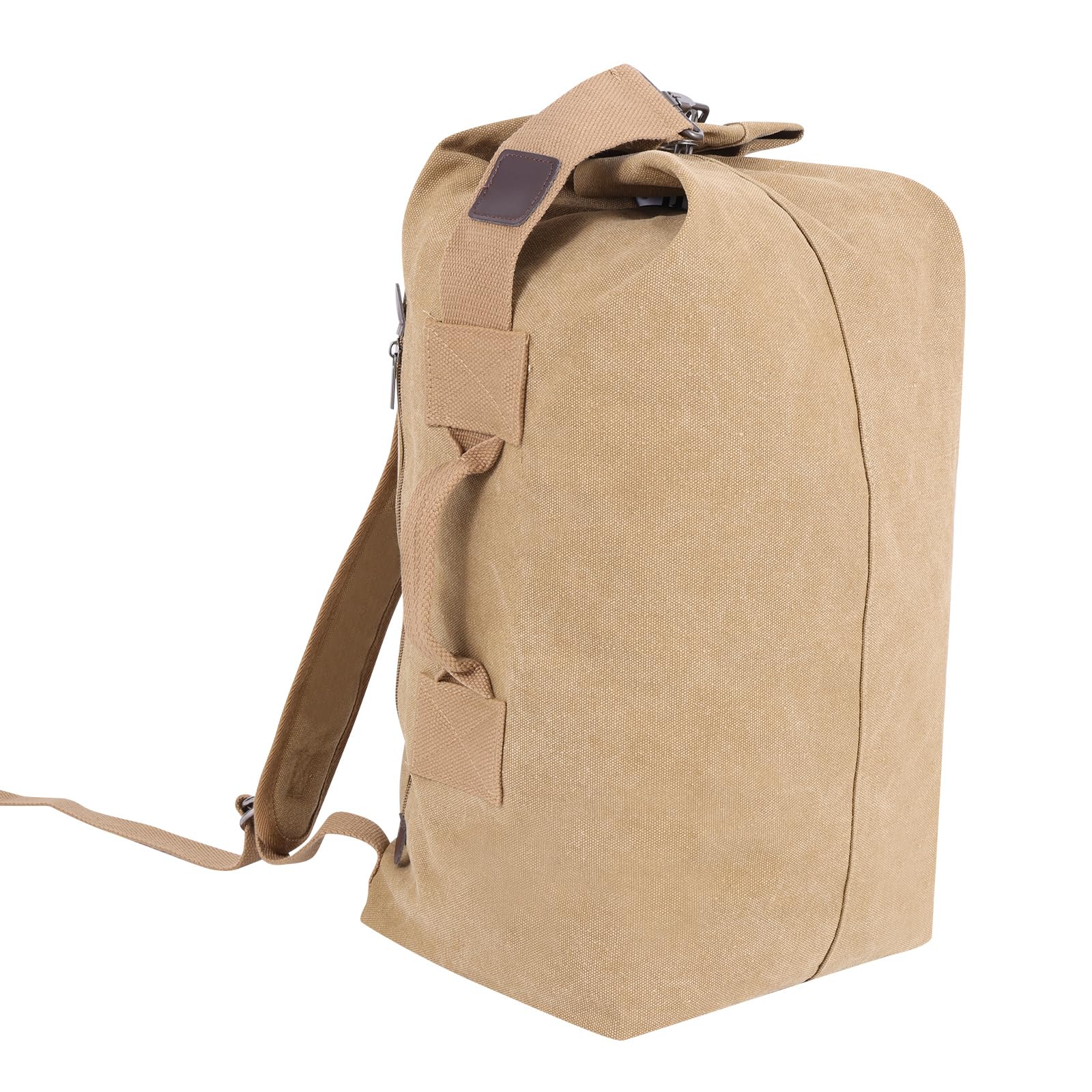 55L Expedition-Grade Duffel - Heavy-Duty Canvas Load Hauler for Wilderness Trekking