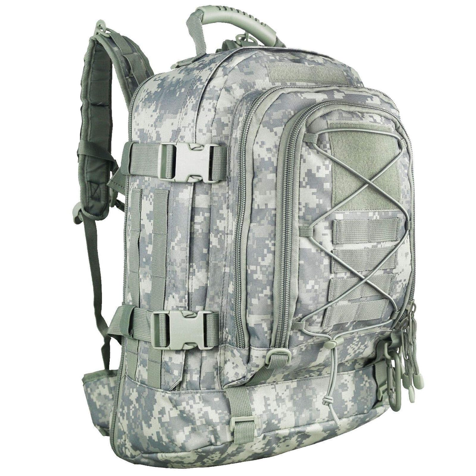 65L Modular Expedition Backpack - Expandable Technical Pack for Wilderness Trekking