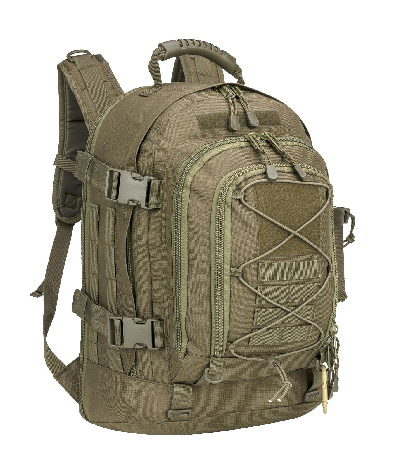 65L Modular Expedition Backpack - Expandable Technical Pack for Wilderness Trekking