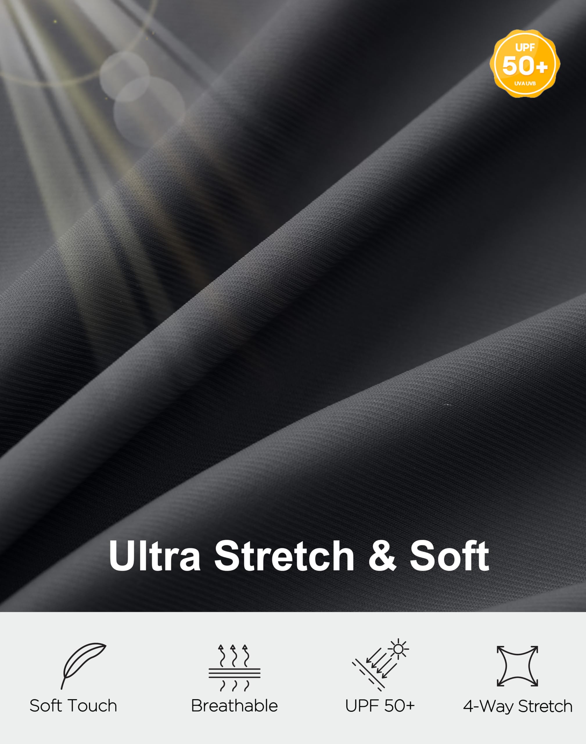 UPF 50+ Cropped Performance Shell - Ventilated Sun Defense for Technical Terrain